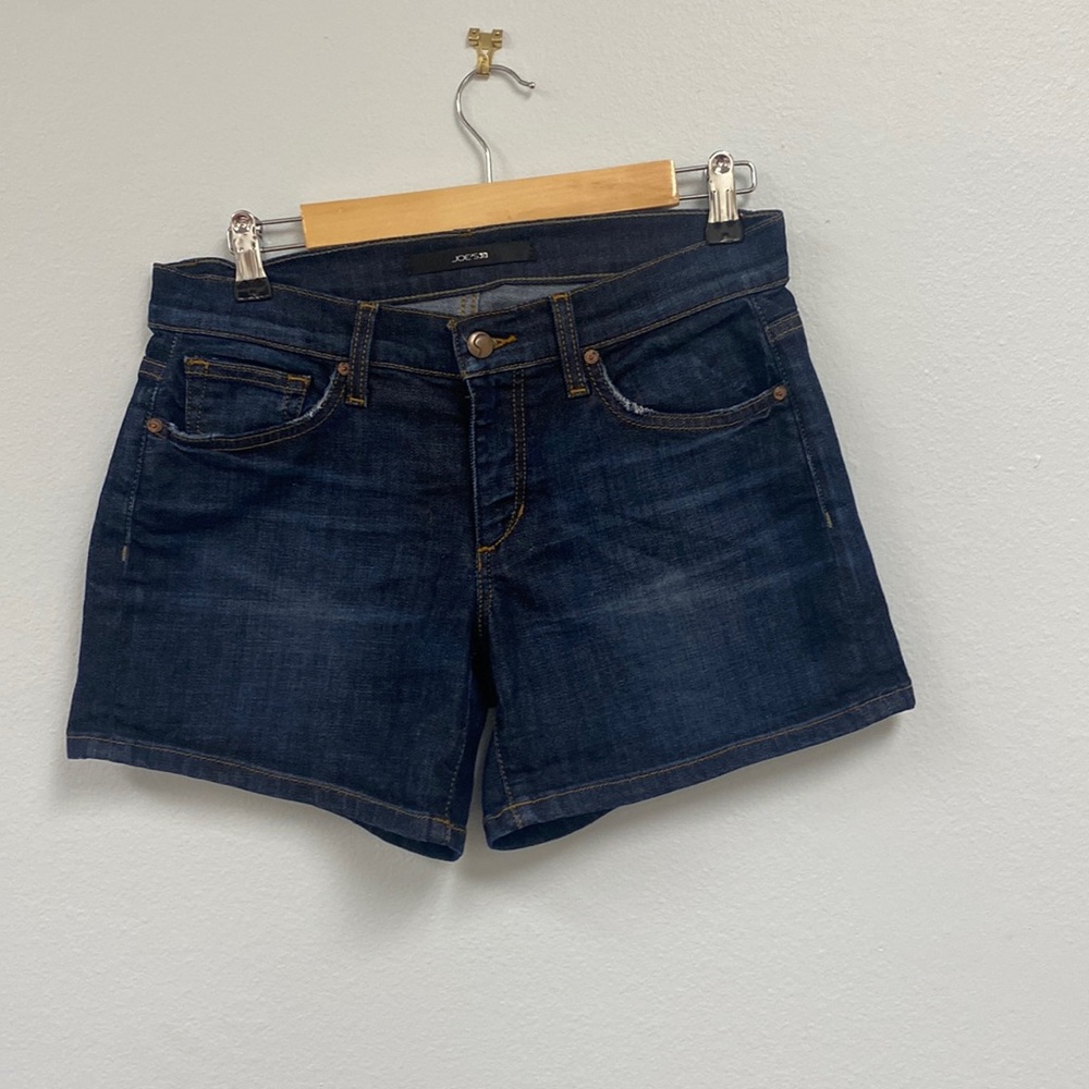 Joe's Jeans Dark Blue Denim Jean Shorts
